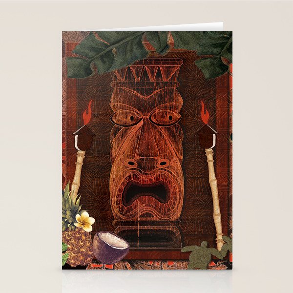 Forbidden Luau Tiki Party Stationery Card Gallery Image 1