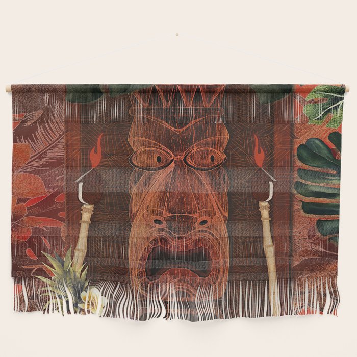 Forbidden Luau Tiki Party Wall Hanging Gallery Image 1