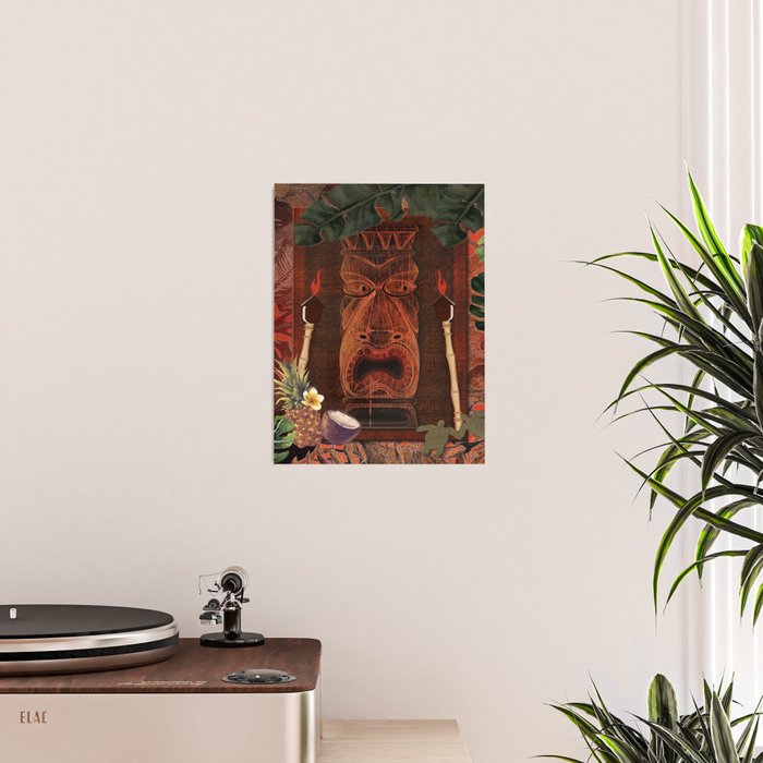 Forbidden Luau Tiki Party Poster Gallery Image 2