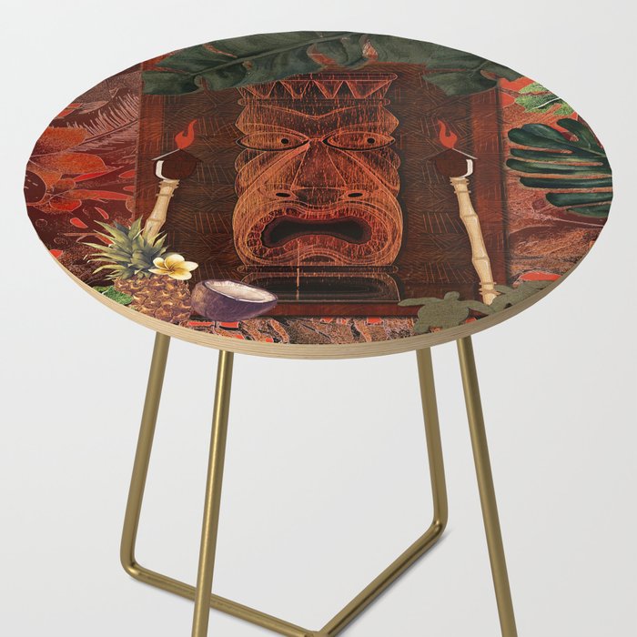 Forbidden Luau Tiki Party Side Table Gallery Image 2