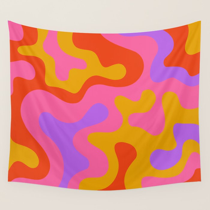 Standing on the edge Wall Tapestry Gallery Image 1