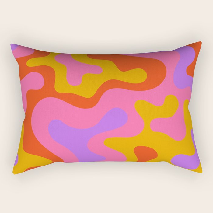 Standing on the edge Rectangular Pillow Gallery Image 1