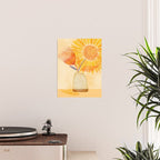 Tuesday Afternoon Sunflowers Still Life Poster Gallery Image 2