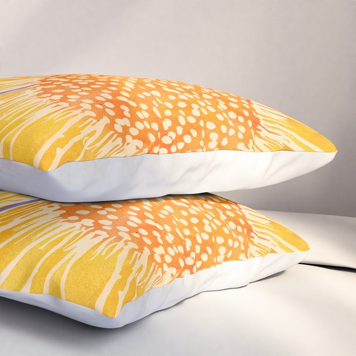 Tuesday Afternoon Sunflowers Still Life Pillow Sham Gallery Image 3