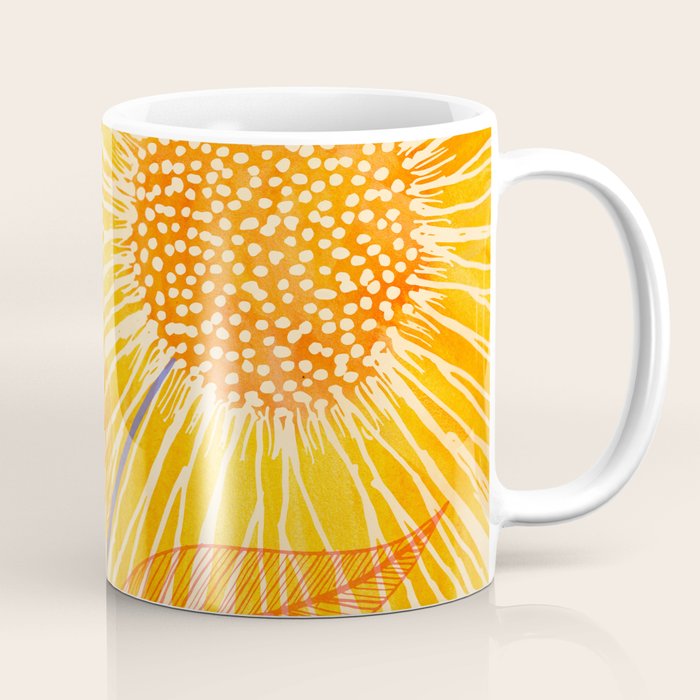 Tuesday Afternoon Sunflowers Still Life Coffee Mug Gallery Image 1