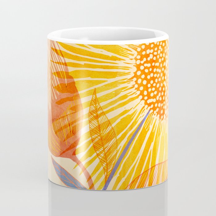 Tuesday Afternoon Sunflowers Still Life Coffee Mug Gallery Image 4