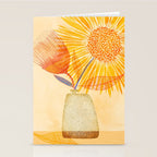 Tuesday Afternoon Sunflowers Still Life Stationery Card Gallery Image 2
