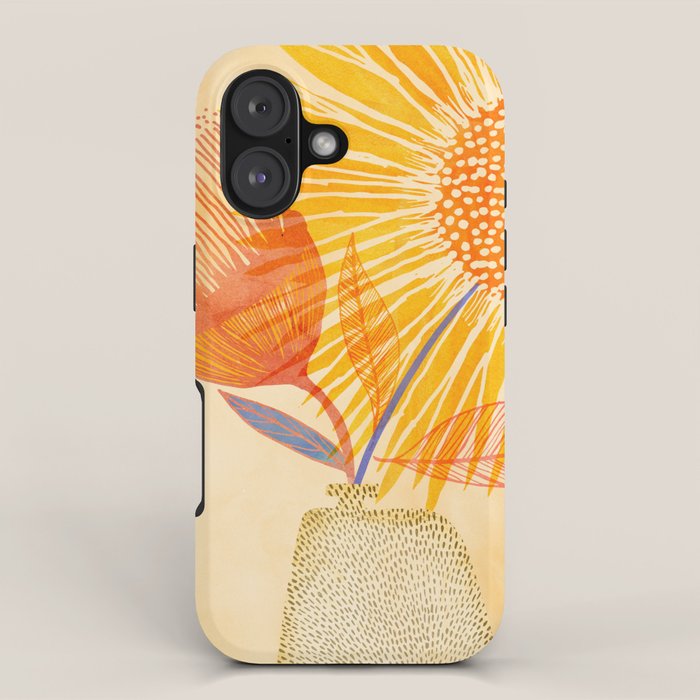 Tuesday Afternoon Sunflowers Still Life iPhone Case Gallery Image 1