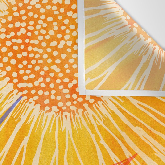 Tuesday Afternoon Sunflowers Still Life Wall Tapestry Gallery Image 3