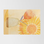 Tuesday Afternoon Sunflowers Still Life Rug Gallery Image 2