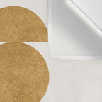 Gold Retro Scandinavian - Mid Century Modern Wall Tapestry Gallery Image 3