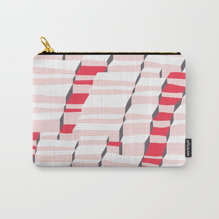 City life always up pearl pink Carry All Pouch Gallery Image 1