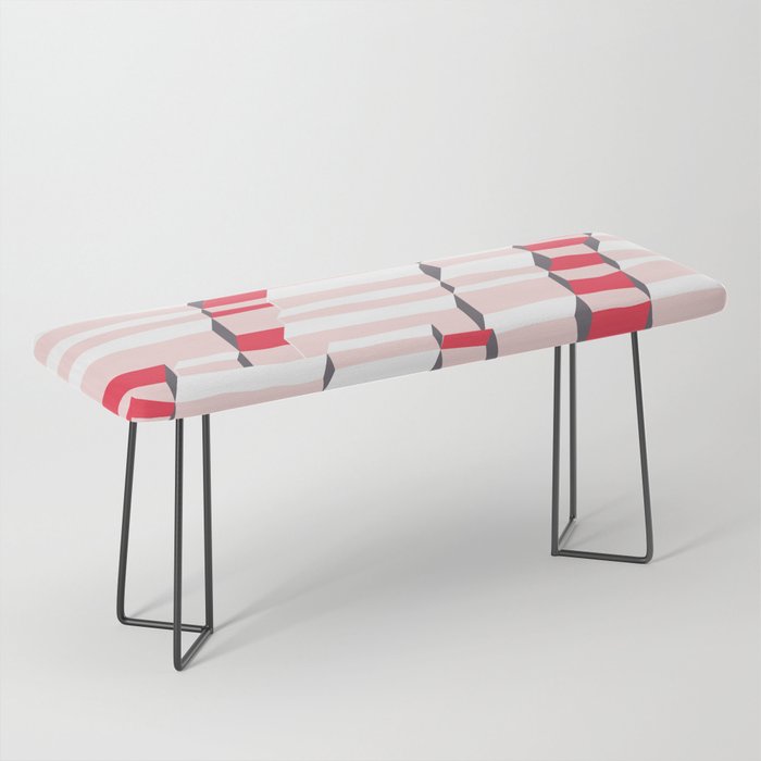 City life always up pearl pink Bench Gallery Image 1