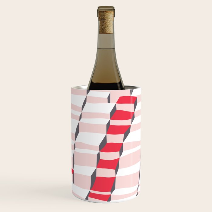 City life always up pearl pink Wine Chiller Gallery Image 3