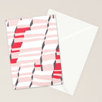 City life always up pearl pink Stationery Card Gallery Image 2