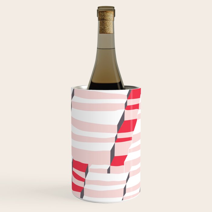 City life always up pearl pink Wine Chiller Gallery Image 2