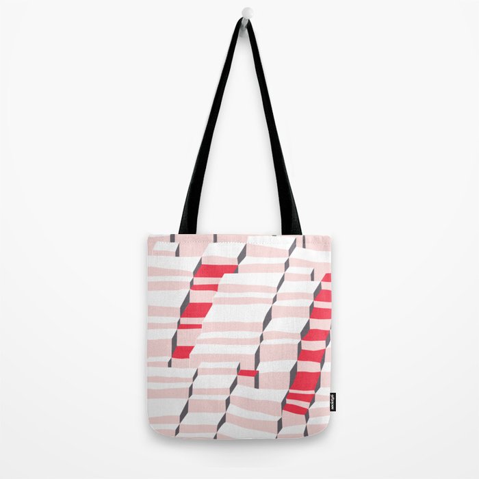 City life always up pearl pink Tote Bag Gallery Image 2