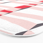 City life always up pearl pink Bath Mat Gallery Image 3