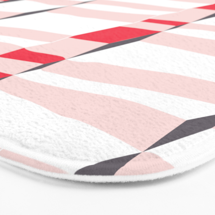 City life always up pearl pink Bath Mat Gallery Image 3