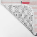City life always up pearl pink Bath Mat Gallery Image 2