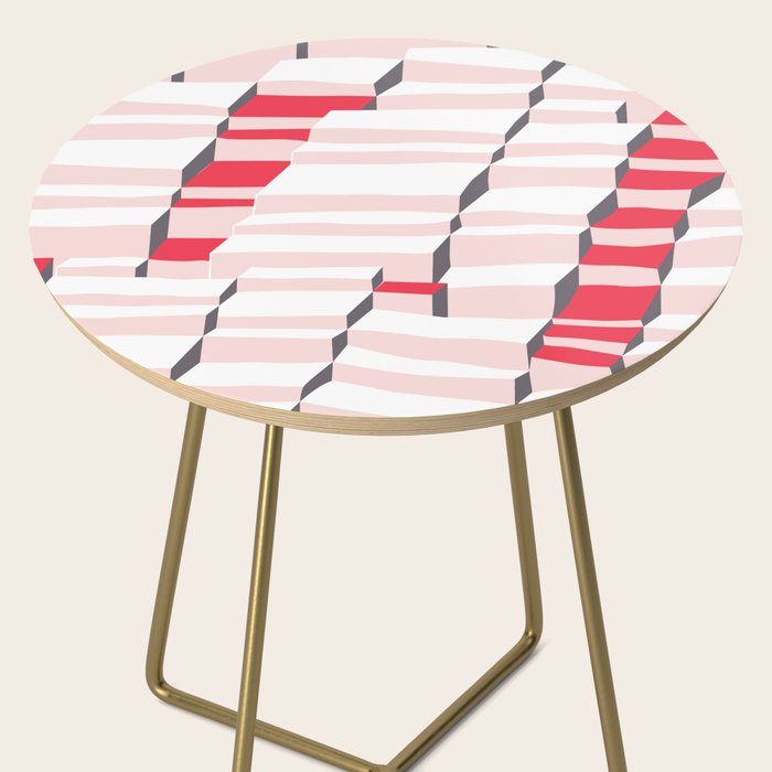 City life always up pearl pink Side Table Gallery Image 2
