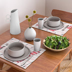 City life always up pearl pink Placemat Gallery Image 2