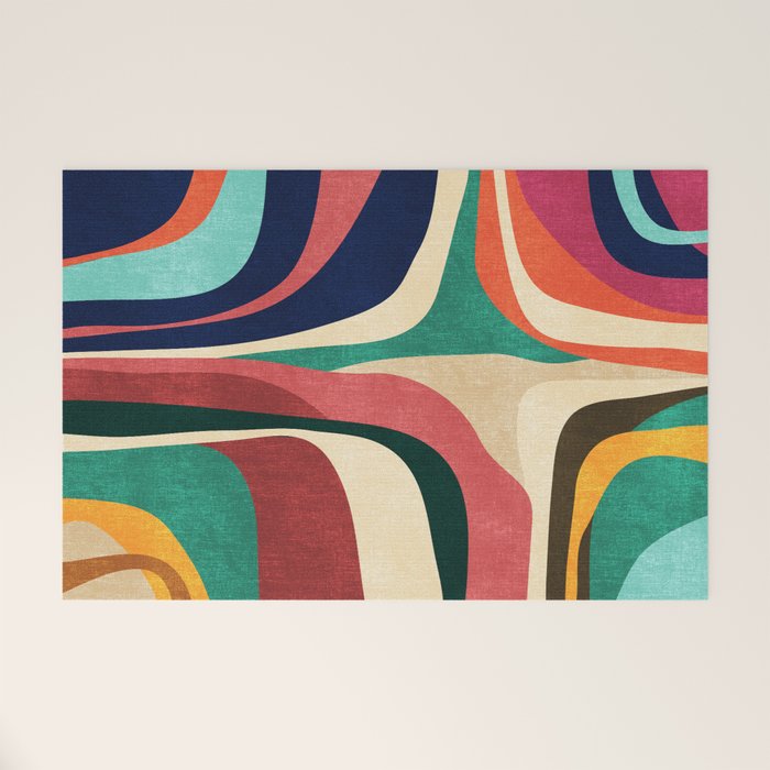 Impossible contour map Welcome Mat Gallery Image 1