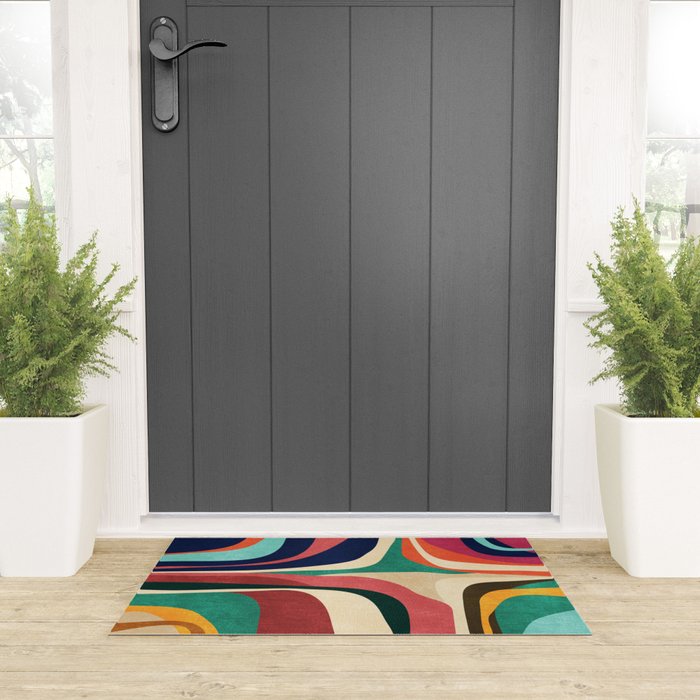 Impossible contour map Welcome Mat Gallery Image 3