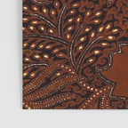 Copper Batik Pattern Abstract Digital Vector Nature Art Poster Gallery Image 3