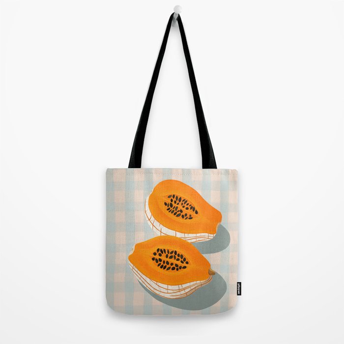 Papaya Afternoon Tote Bag Gallery Image 2