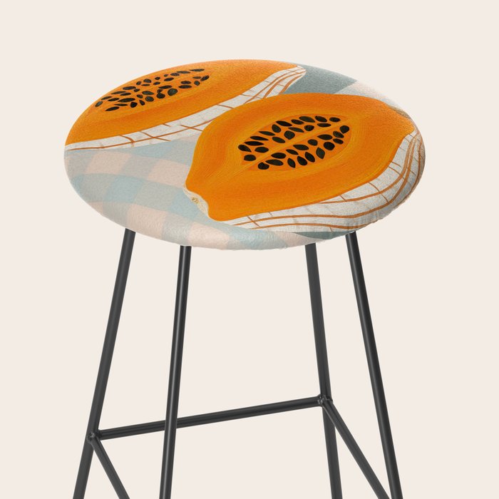 Papaya Afternoon Stool Gallery Image 2