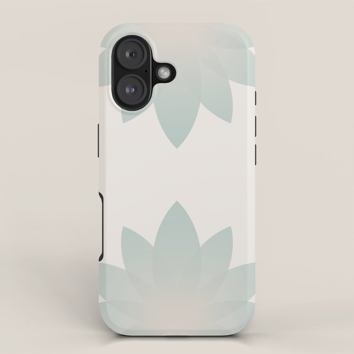 Lotus Flower Minimalism VI iPhone Case Gallery Image 1