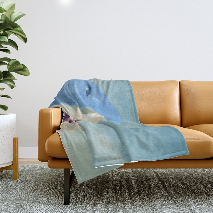 Shark! Throw Blanket Gallery Image 1