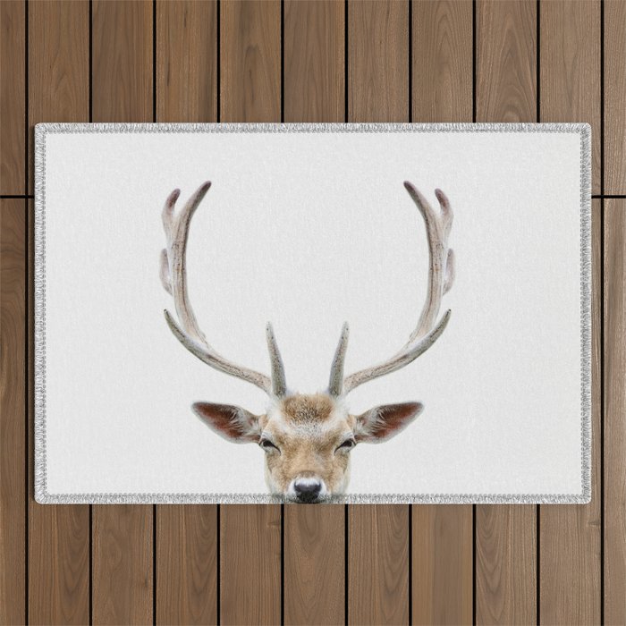 Deer Head Outdoor Rug Gallery Image 1