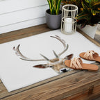 Deer Head Outdoor Rug Gallery Image 2