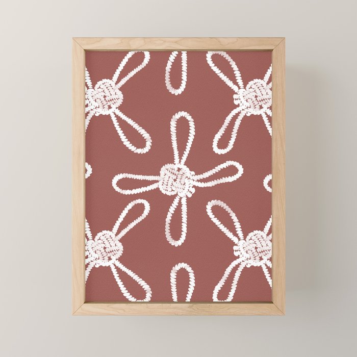 Coastal Knot Style Mini Art Print Gallery Image 1