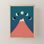 Cat Landscape 88 Mini Art Print Gallery Image 1