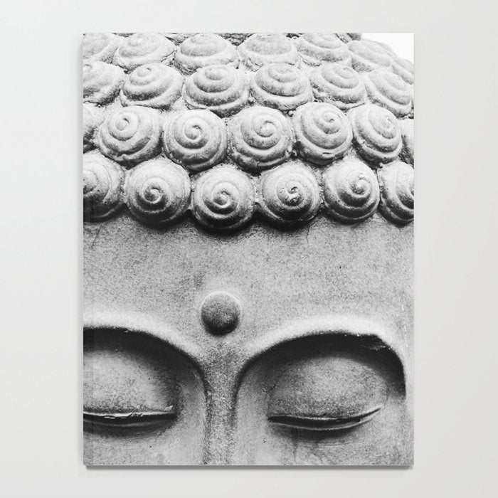 Shy Buddha - Black and White Photography Notebook Gallery Image 4