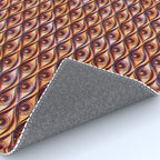 Hypnotized - vintage gold Rug Gallery Image 4