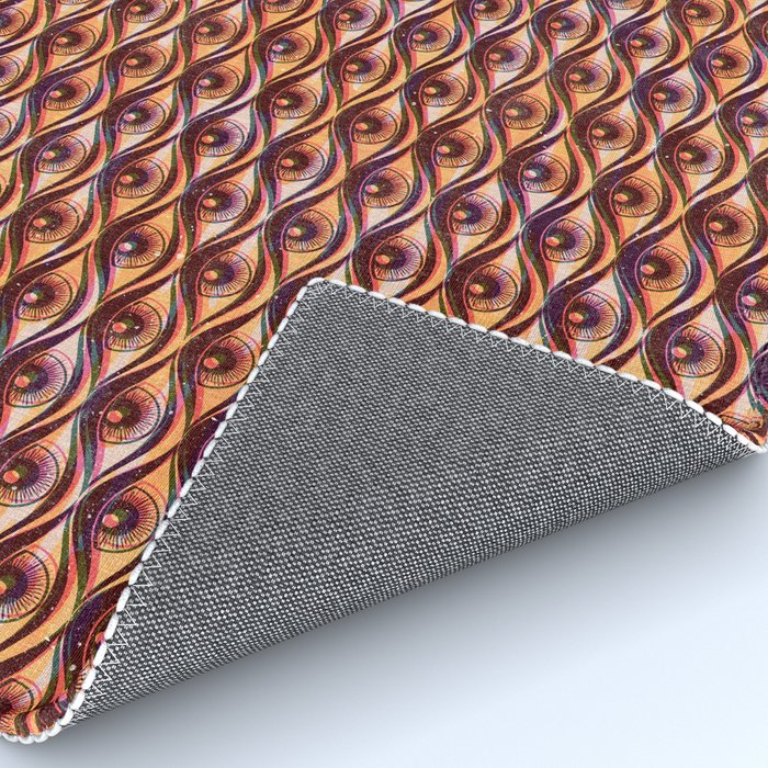 Hypnotized - vintage gold Rug Gallery Image 4