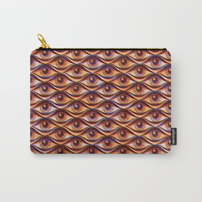 Hypnotized - vintage gold Carry All Pouch Gallery Image 1