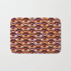 Hypnotized - vintage gold Bath Mat Gallery Image 1