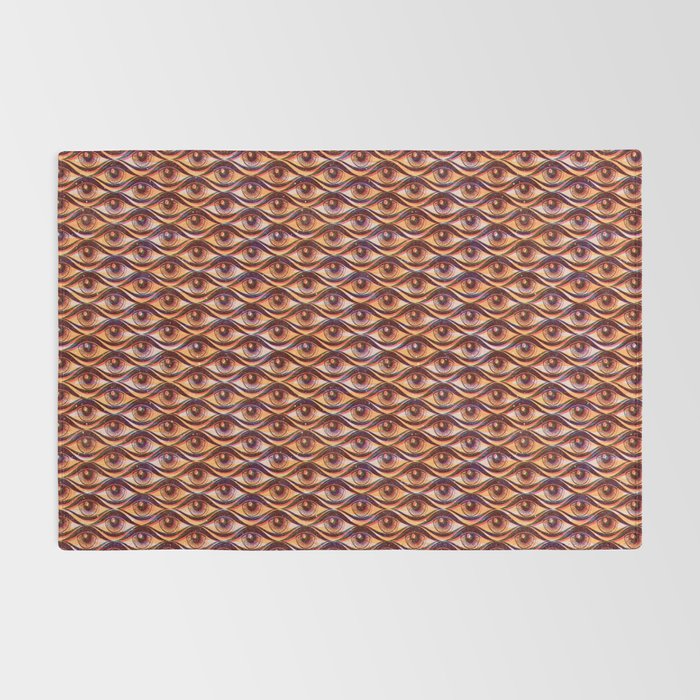 Hypnotized - vintage gold Rug Gallery Image 2