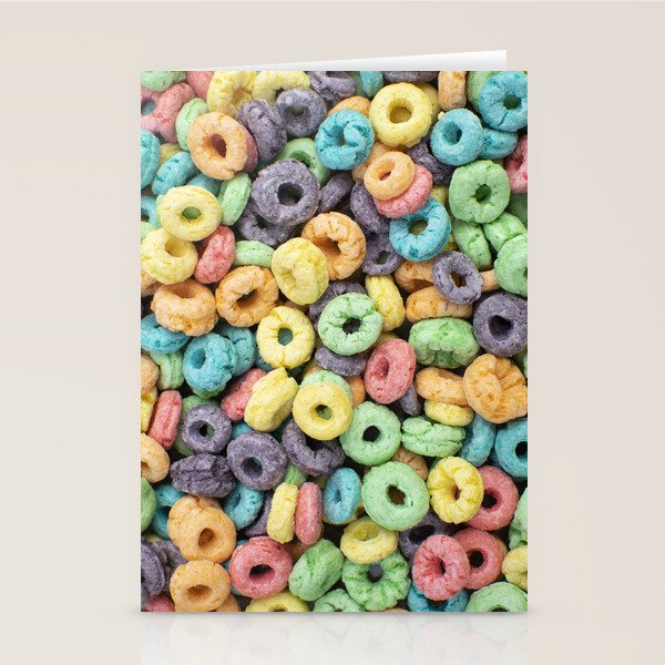 Fruity Cereal Stationery Card Gallery Image 2