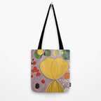 The Ten Longest, No 7 by Hilma af Klint Tote Bag Gallery Image 2