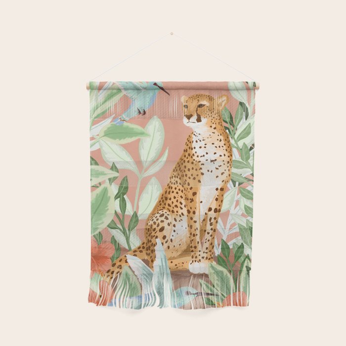 Tropical Cheetah Wall Hanging Gallery Image 1