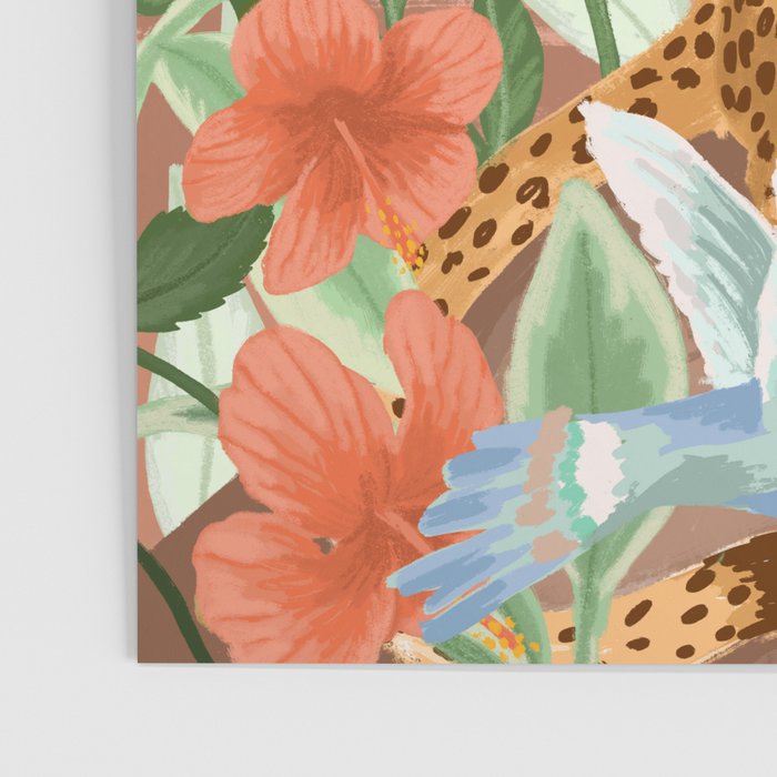 Tropical Cheetah Poster Gallery Image 3