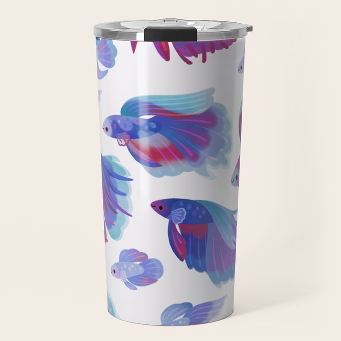 Blue Betta Travel Mug Gallery Image 1