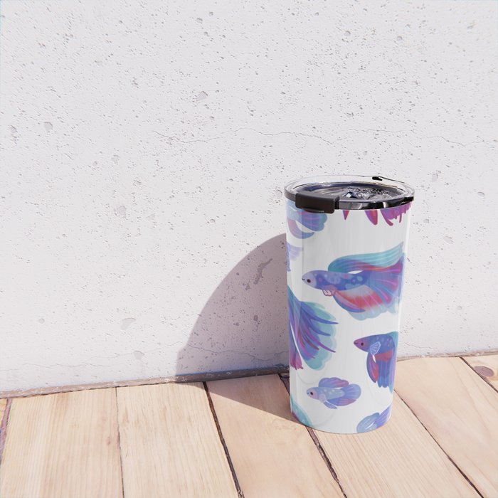 Blue Betta Travel Mug Gallery Image 4