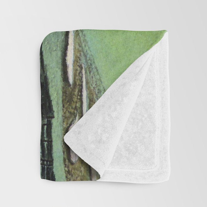 Bethpage State Park Golf Course Throw Blanket Gallery Image 3